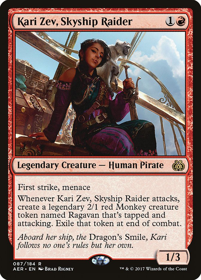 Kari Zev, Skyship Raider [Révolte de l'Éther] 