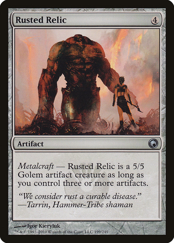 Relique rouillée [Cicatrices de Mirrodin] 