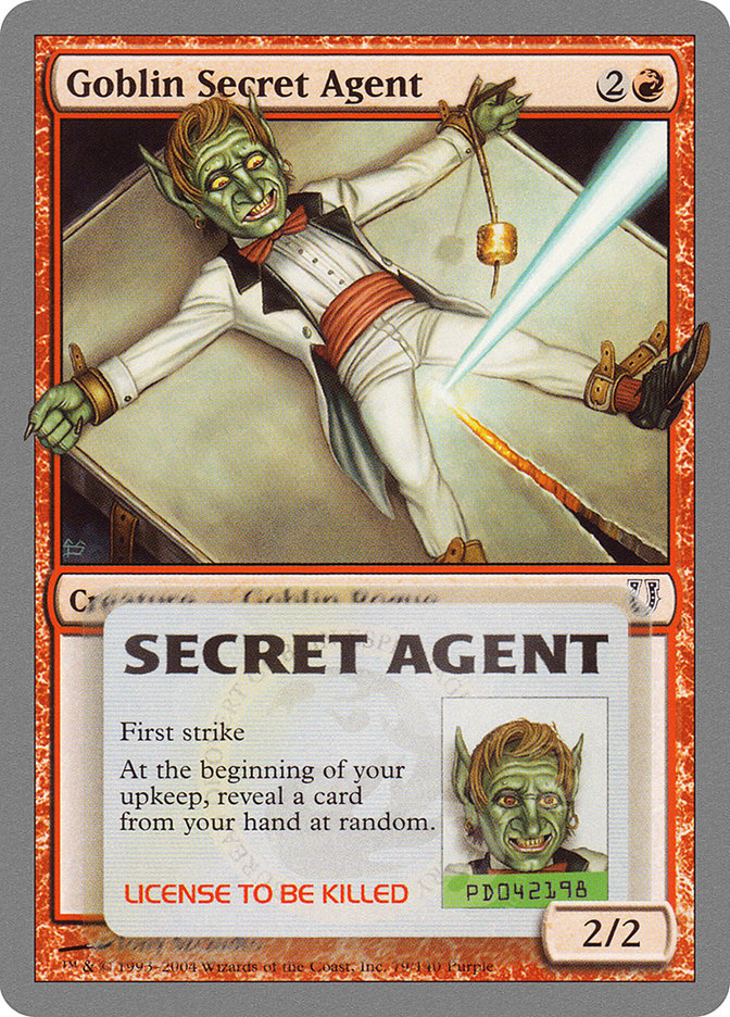 Agent secret gobelin [Unhinged] 