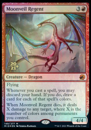 Moonveil Regent [Promotions d'avant-première Innistrad: Midnight Hunt] 