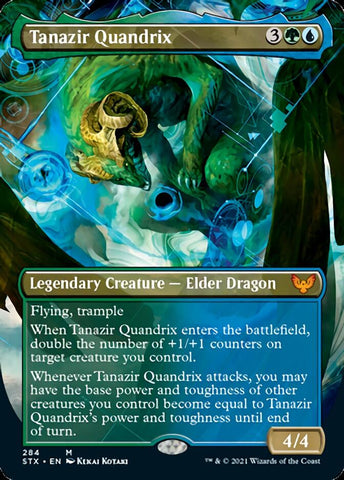 Tanazir Quandrix (Extendido) [Strixhaven: Escuela de Magos] 