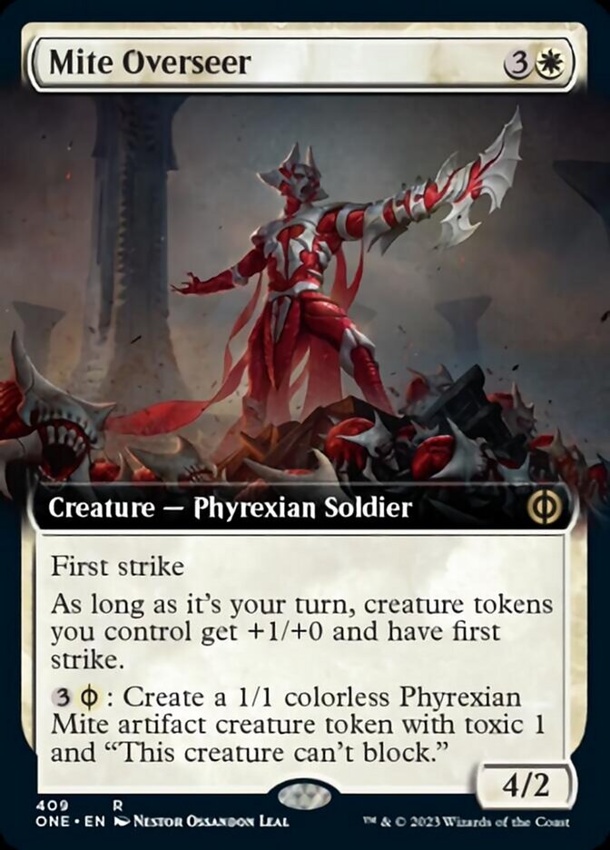 Mite Overseer (Extended Art) [Phyrexia: All Will Be One]