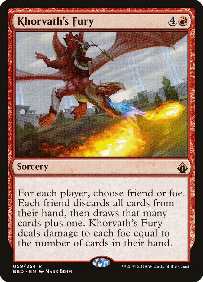 Fureur de Khorvath [Battlebond] 