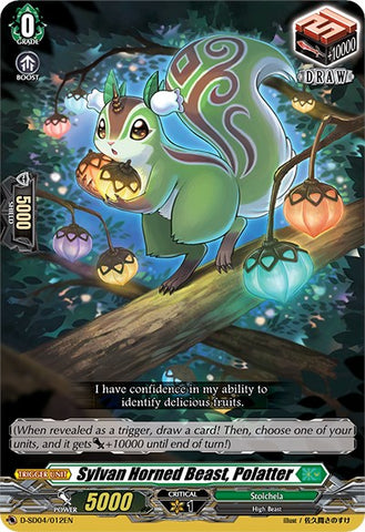 Sylvan Horned Beast, Polatter (D-SD04/012EN) [Megumi Okura: Sylvan King]