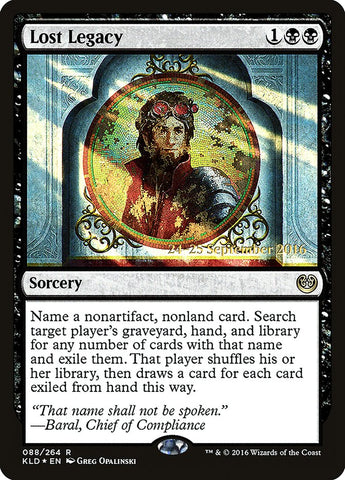 Lost Legacy  (Prerelease) [Kaladesh Prerelease Promos]