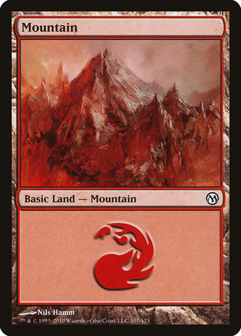 Mountain (#107) [Duels of the Planeswalkers]