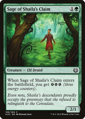 Sage de Shaila's Claim [Kaladesh] 