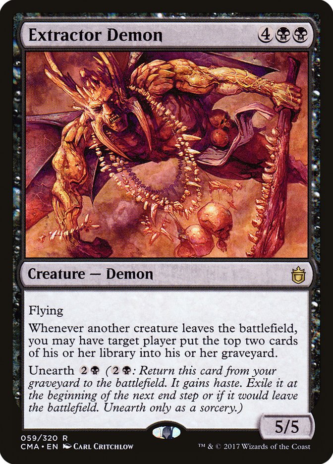 Démon extracteur [Commander Anthology] 