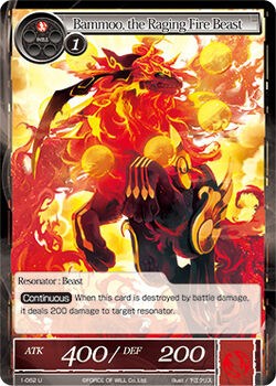 Bammoo, the Raging Fire Beast (1-062) [The Dawn of Valhalla]