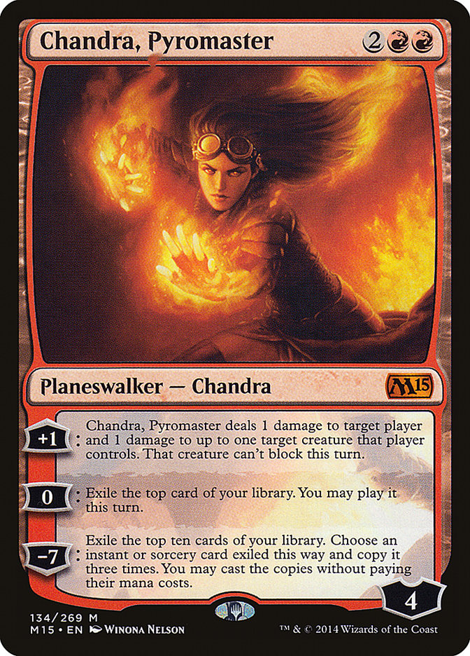 Chandra, pyromaître [Magic 2015] 