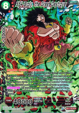 SS4 Broly, the Great Destroyer [BT11-152]