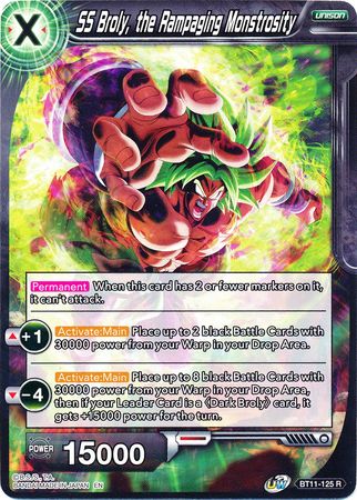 SS Broly, the Rampaging Monstrosity [BT11-125]