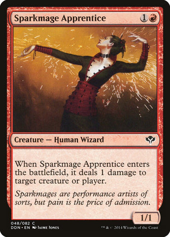 Apprenti Sparkmage [Duel Decks: Speed ​​vs. Cunning] 