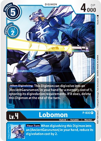Lobomon [P-030] (Revision Pack 2021) [Promotional Cards]