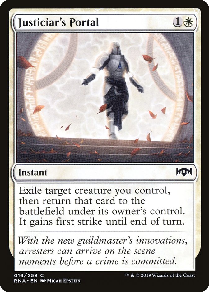 Justiciar's Portal [Ravnica Allegiance]