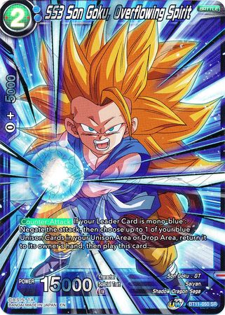 SS3 Son Goku, Overflowing Spirit [BT11-050]