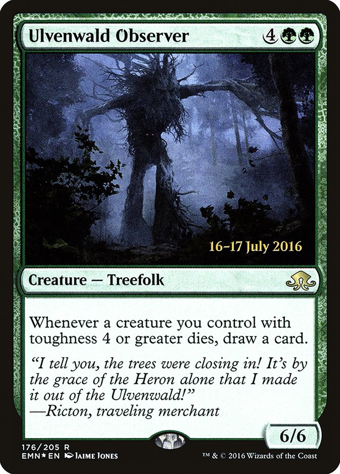 Ulvenwald Observer  [Eldritch Moon Prerelease Promos]