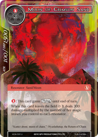 Moon of Crimson Sand (AOA-030) [Awakening of the Ancients]