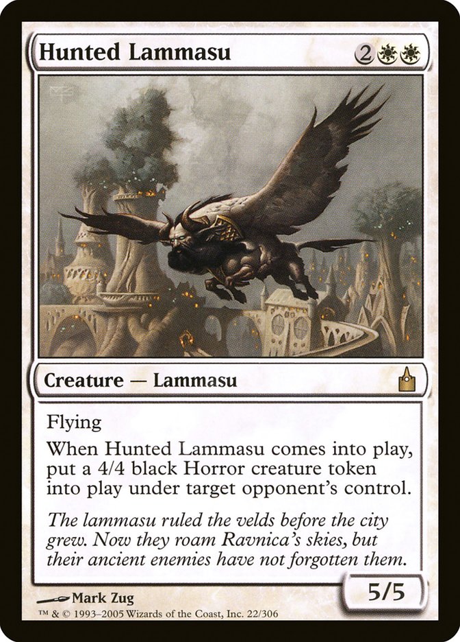 Lammasu chassé [Ravnica : la cité des guildes] 