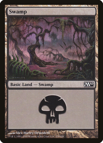 Swamp (#239) [Magic 2010]