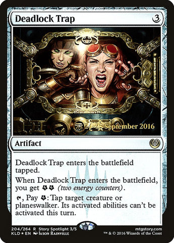 Deadlock Trap  (Prerelease) [Kaladesh Prerelease Promos]