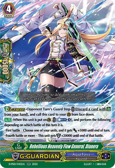 Rebellious Heavenly Flow General, Dianera (D-PS01/045EN) [P Clan Collection 2022]