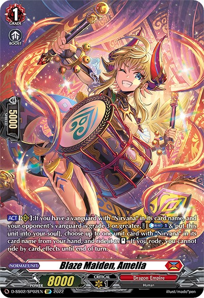 Blaze Maiden, Amelia (D-SS02/SP02EN) [Festival Collection 2022]