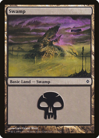 Swamp (#170) [New Phyrexia]