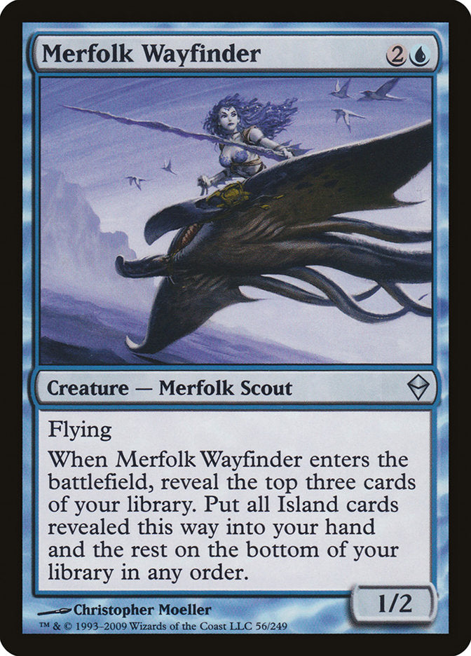 Merfolk Wayfinder [Zendikar]