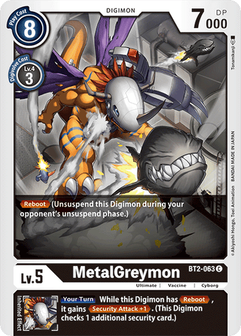 MetalGreymon [BT2-063] [Release Special Booster Ver.1.0]