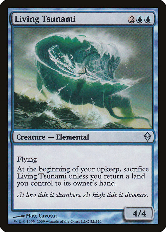 Tsunami viviente [Zendikar] 