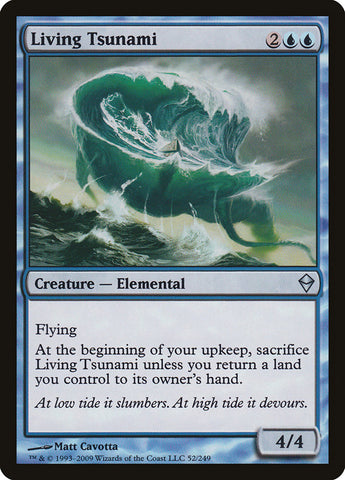 Tsunami vivant [Zendikar] 