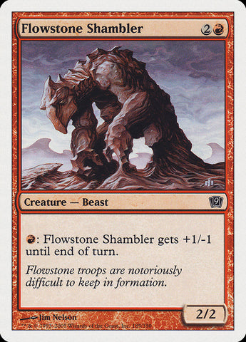 Flowstone Shambler [novena edición] 