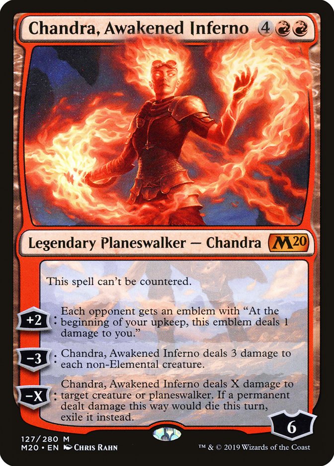 Chandra, Awakened Inferno [Caja básica 2020] 