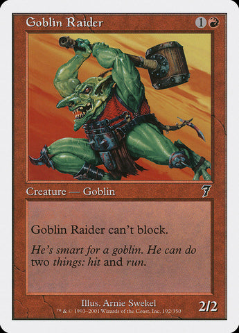 Goblin Raider [Séptima Edición] 