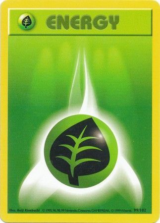 Grass Energy (99/102) [Conjunto básico (Shadowless)] 