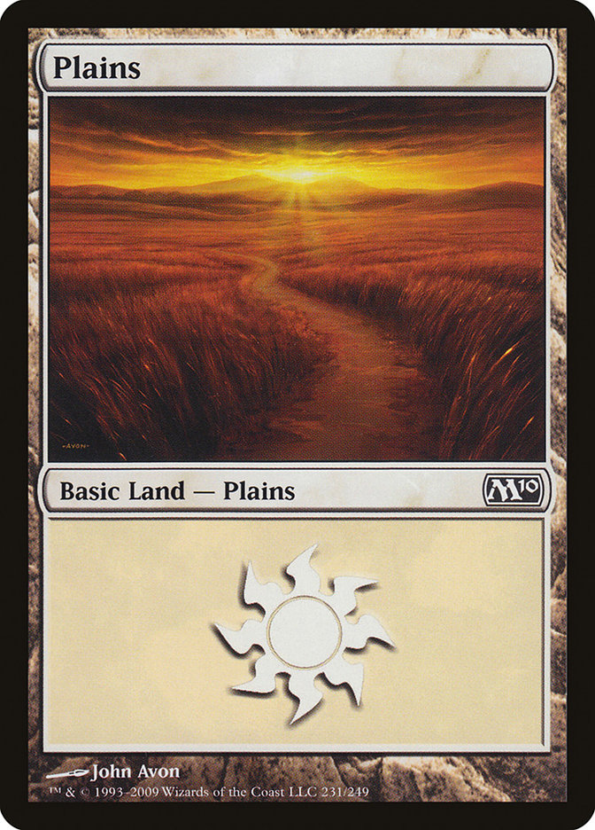 Plains (#231) [Magic 2010]