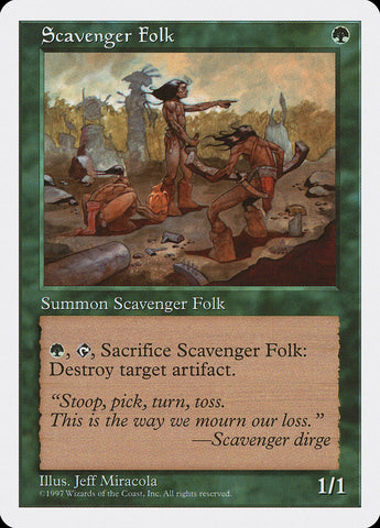 Scavenger Folk [Quinta edición] 