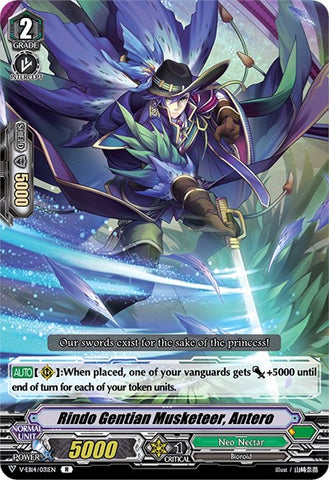 Rindo Gentian Musketeer, Antero (V-EB14/031EN) [The Next Stage]