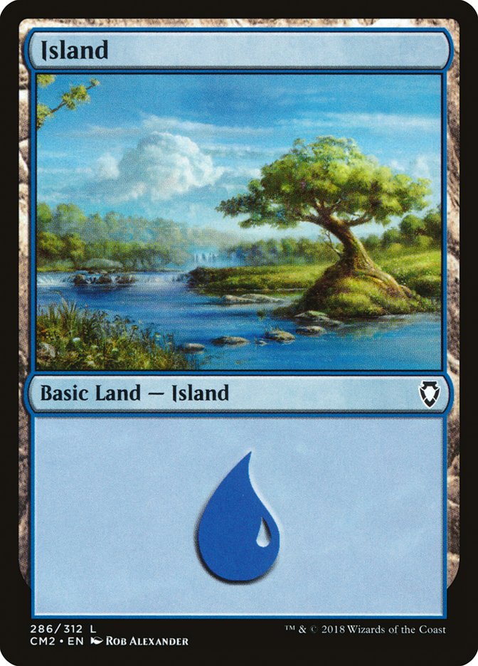 Island (#286) [Commander Anthology Volume II]