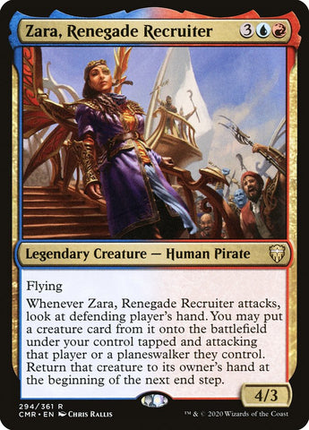 Zara, recruteur renégat [Commander Legends] 