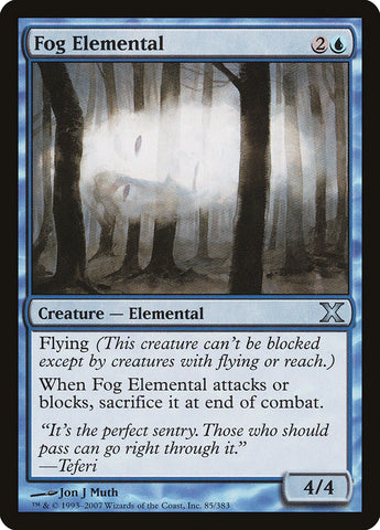 Fog Elemental [Dixième édition] 