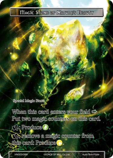 Magic Stone of Nature's Beauty (VIN003-089) [Vingolf 3: Ruler All Stars]