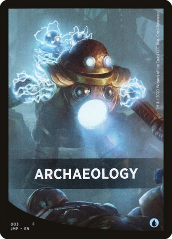 Tarjeta temática de arqueología [Jumpstart Front Cards] 