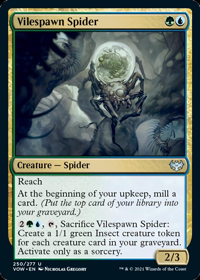 Araña Vilespawn [Innistrad: Crimson Vow] 