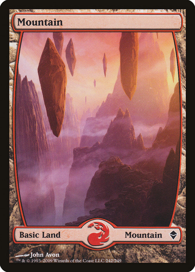 Mountain (#242) [Zendikar]