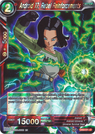 Android 17, renforts rebelles [DB2-005] 