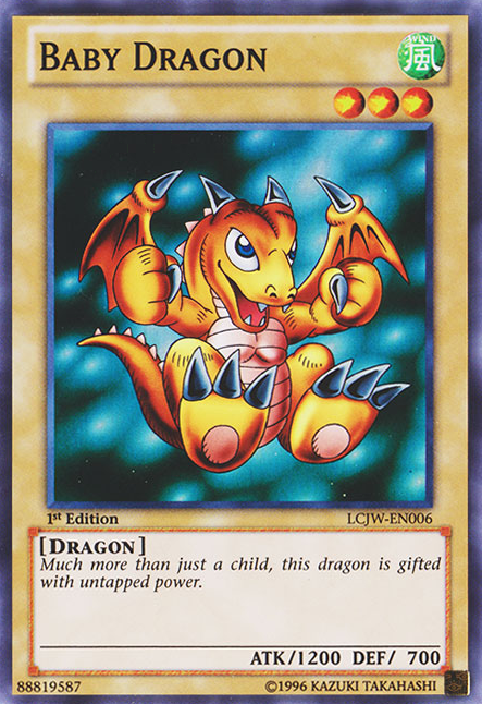 Bebé dragón [LCJW-EN006] Súper raro 