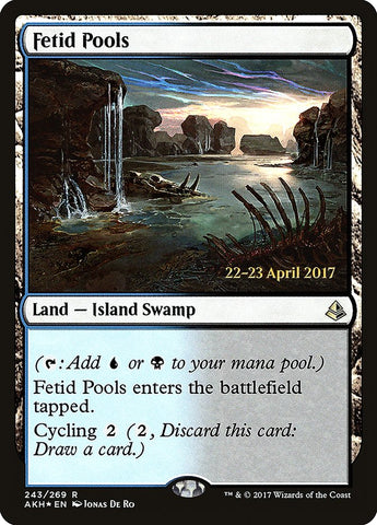 Fetid Pools  (Prerelease) [Amonkhet Prerelease Promos]