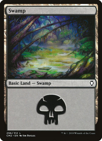 Swamp (#296) [Commander Anthology Volume II]